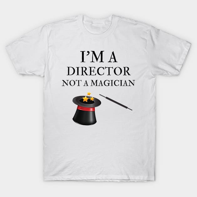 director T-Shirt by Mdath